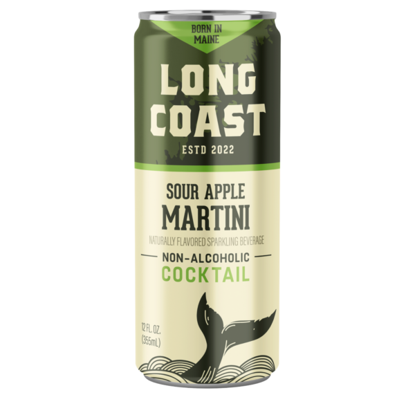 Long Coast Non-Alcoholic Sour Apple Martini