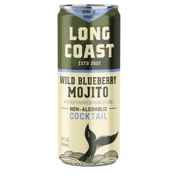 Long Coast Non-Alcoholic Wild Blueberry Mojito