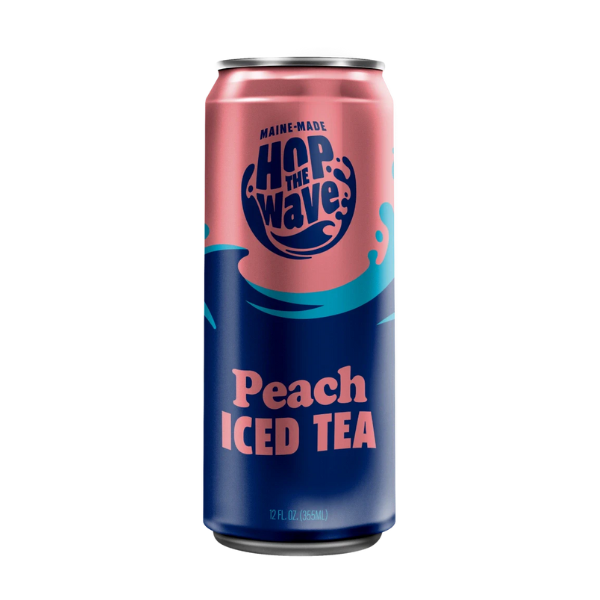 Hop The Wave Delta-9 5mg THC Peach Iced Tea